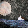 Moon lit Barn