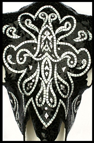 Black & White Skull II - detail 1