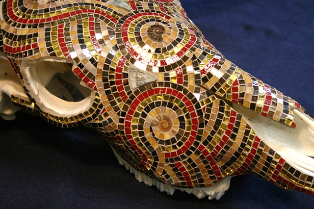 Royal Skull, detail