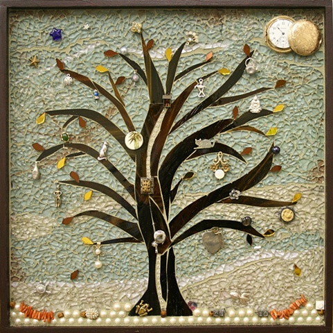 Mosaic art class in Woodinville, WA