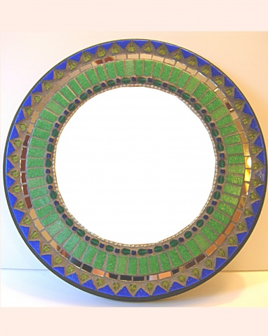 Blue and Green Mirror