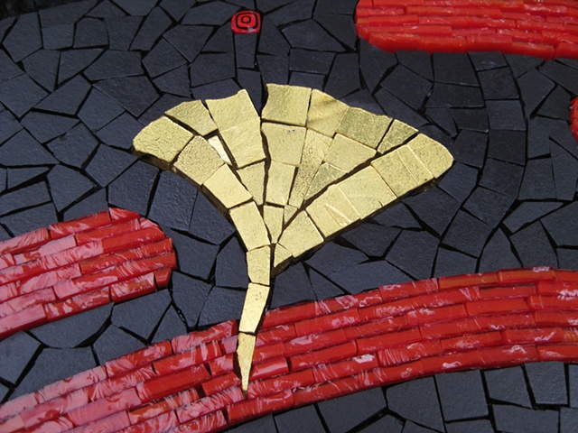 Ginkgo Fan, detail