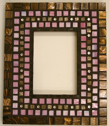 Completed student frame - Brandi