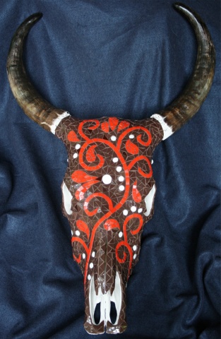 "Chocolate" Skull