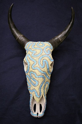 Turquoise Skull