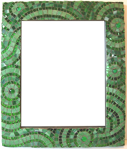 Mosaic frame/mirror