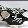 Black & White Skull II - detail 2