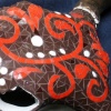 "Chocolate" Skull - detail