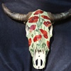Poppies Skull