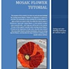 Mosaic Flower Tutorial