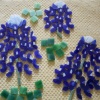 Bluebonnets Skull - in progress