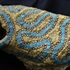 Turquoise Skull, detail