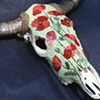 Poppies Skull - side