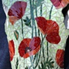 Poppies Skull - detail 2