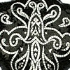 Black & White Skull II - detail 1