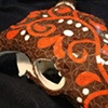 Chocolate Skull, detail