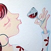 Detalle mural en cocina