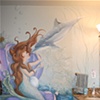 mermaid mural