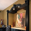 Black satin finish