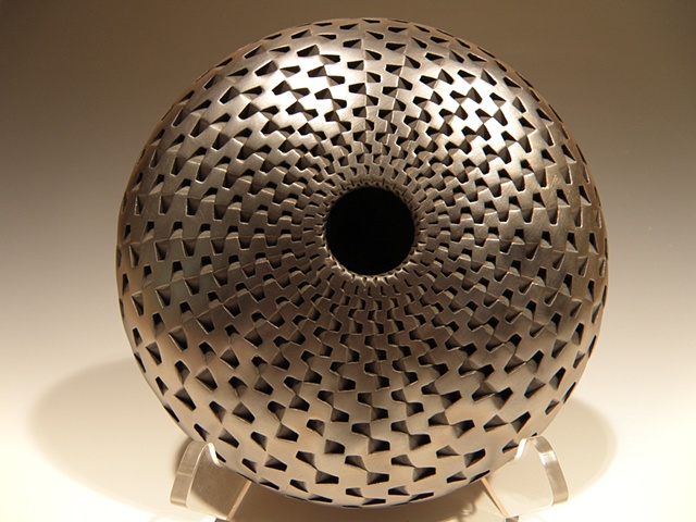 3x7 metallic hinge weave