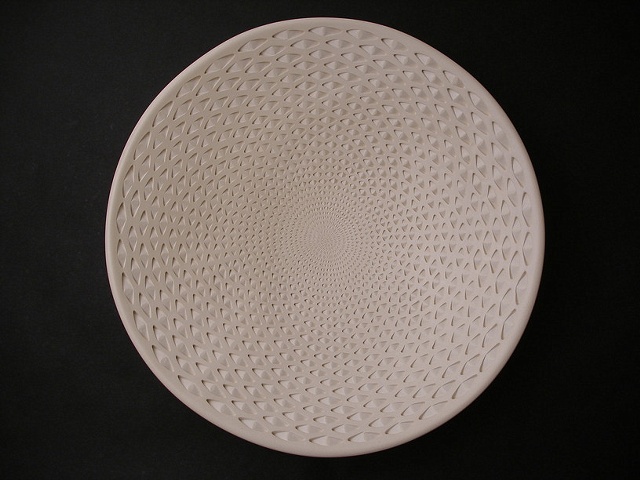 13 inch white mandala