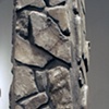 Salt Obelisk detail, ICA Gallery, Portland Maine, 2008