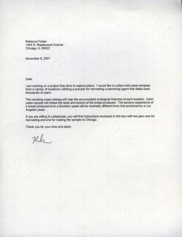 Letter of Invitation