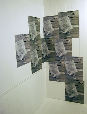 now isn't simply now, installation at 
What It Is, Chicago, IL