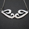 Double Heart Necklace
