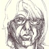 sketchbook - self-portrait 3-25-09