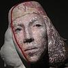 Red Line (after Bottecelli, Portrait of a Youth)