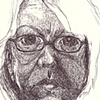 sketchbook - self portrait 3-18-09