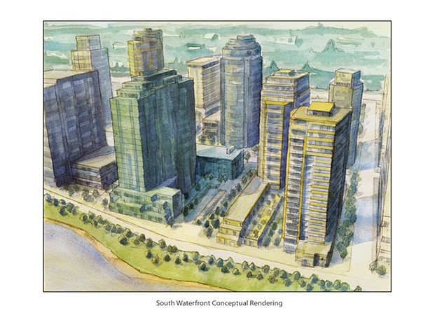 South Waterfront Rendering