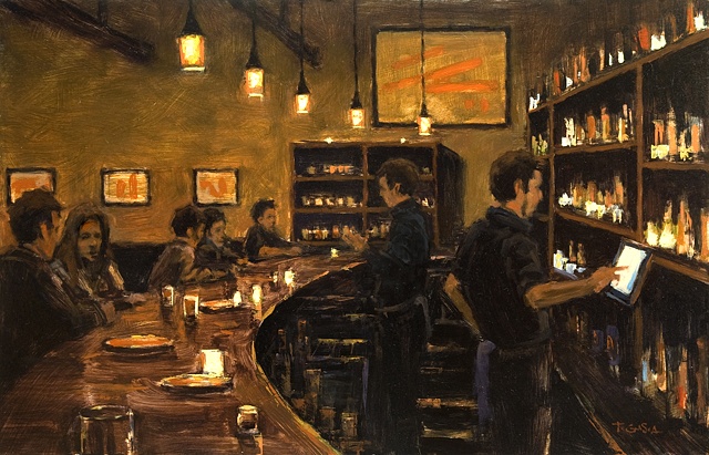 Behind the Bar