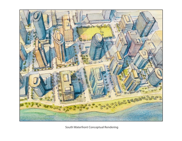 South Waterfront Rendering