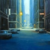 A Blue Lit Night