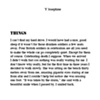 the poem "Things"

 by Y Josephine