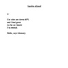 a poetic excerpt from "Slump"

by Sandra Alland