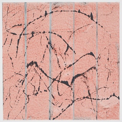 Monoprint - Between #8