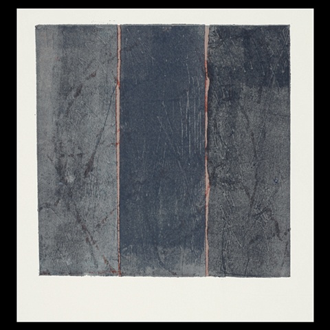 Monoprint - Between #20