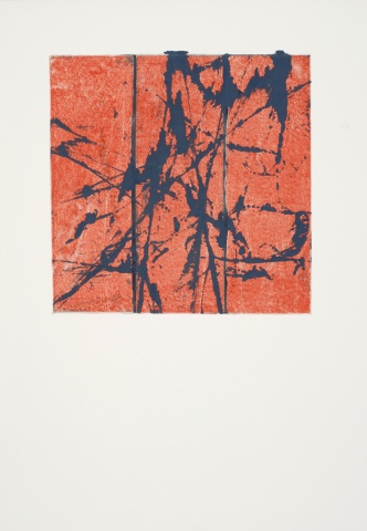Monoprint - Between #16