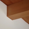 Redwood Beams in the Wall