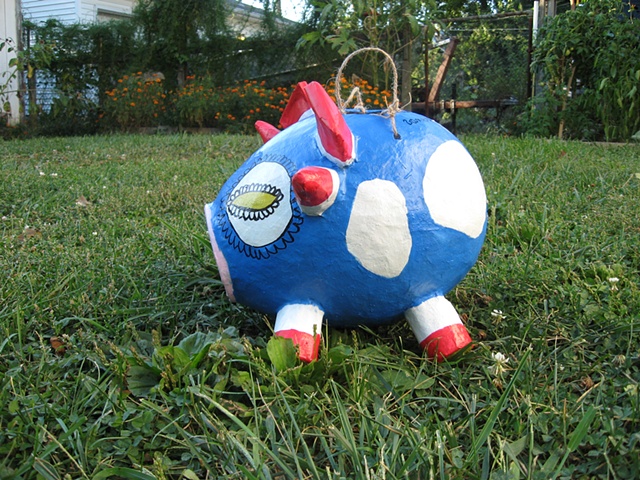paper mache animal