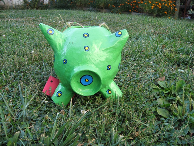 green cyclops from outer space