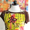 Funky Blue Collar Mestiza Pride Apron 
