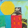 Postcard - sized  mixed media,collages