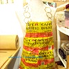 Funky Blue Collar Mestiza Pride Apron/ From white collar to blue collar