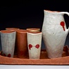 pitcher with cups