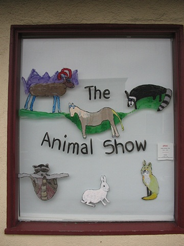 Our window for Michelle & Jerry's show