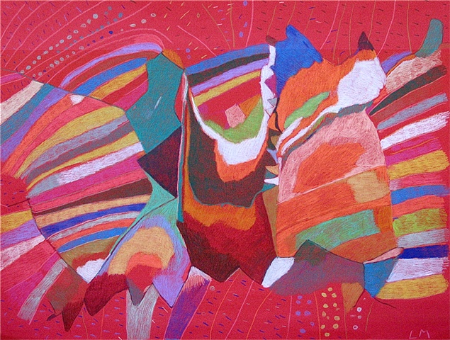 Abstract Bird by Loreen Maynard